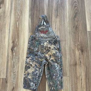 Lil Joey baby Camouflage Overalls size 12/18 months